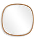 34x34" Wall Mirror in Natural Rattan