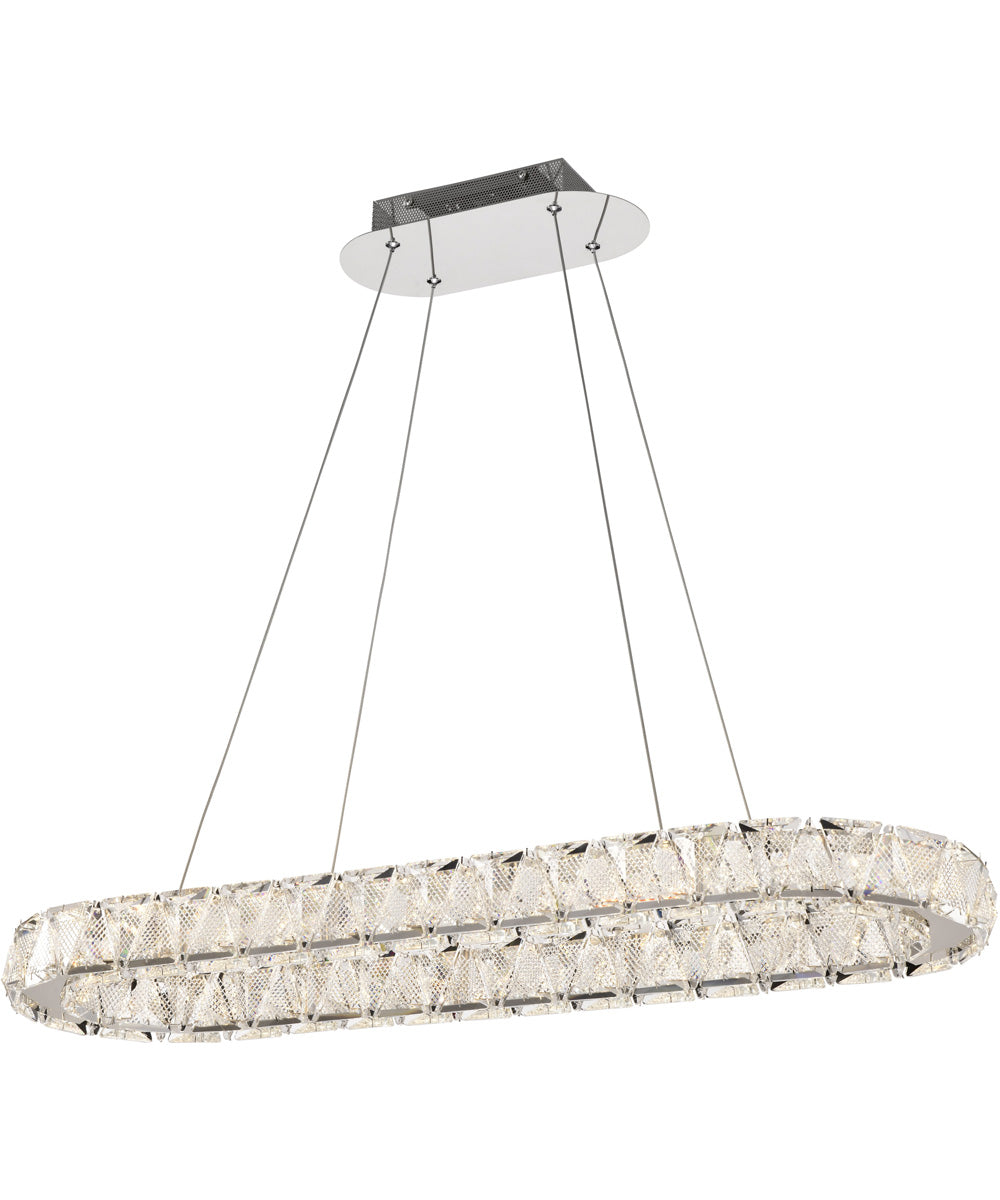 Asher  Pendant Polished Nickel