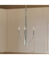 Jheni 3-Light Chandelier Brushed Nickel