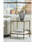 Ryandale Accent Table Antique Brass