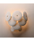 Isla 1-Light Sconce Natural Aged Brass