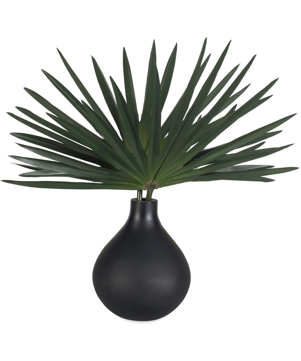 Axis Palm Accent & Vase