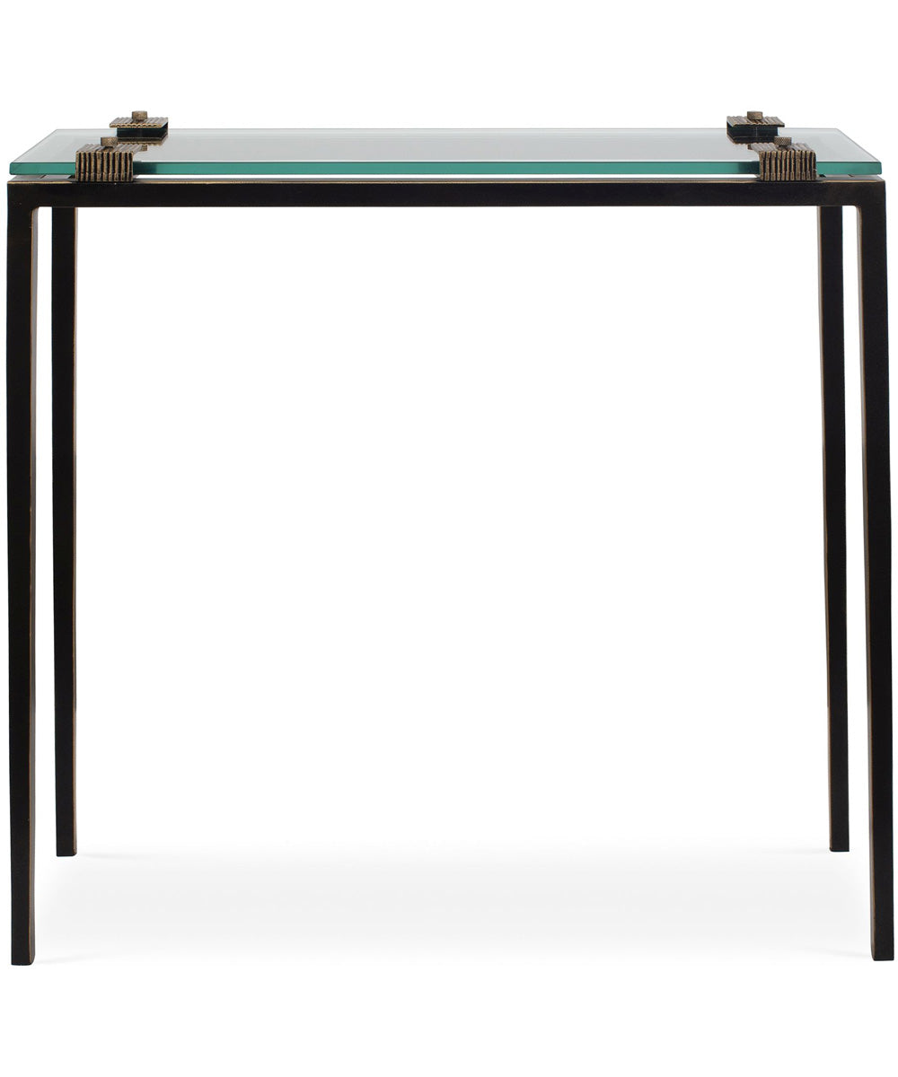 Averona Glass Top Accent Table