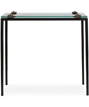 Averona Glass Top Accent Table