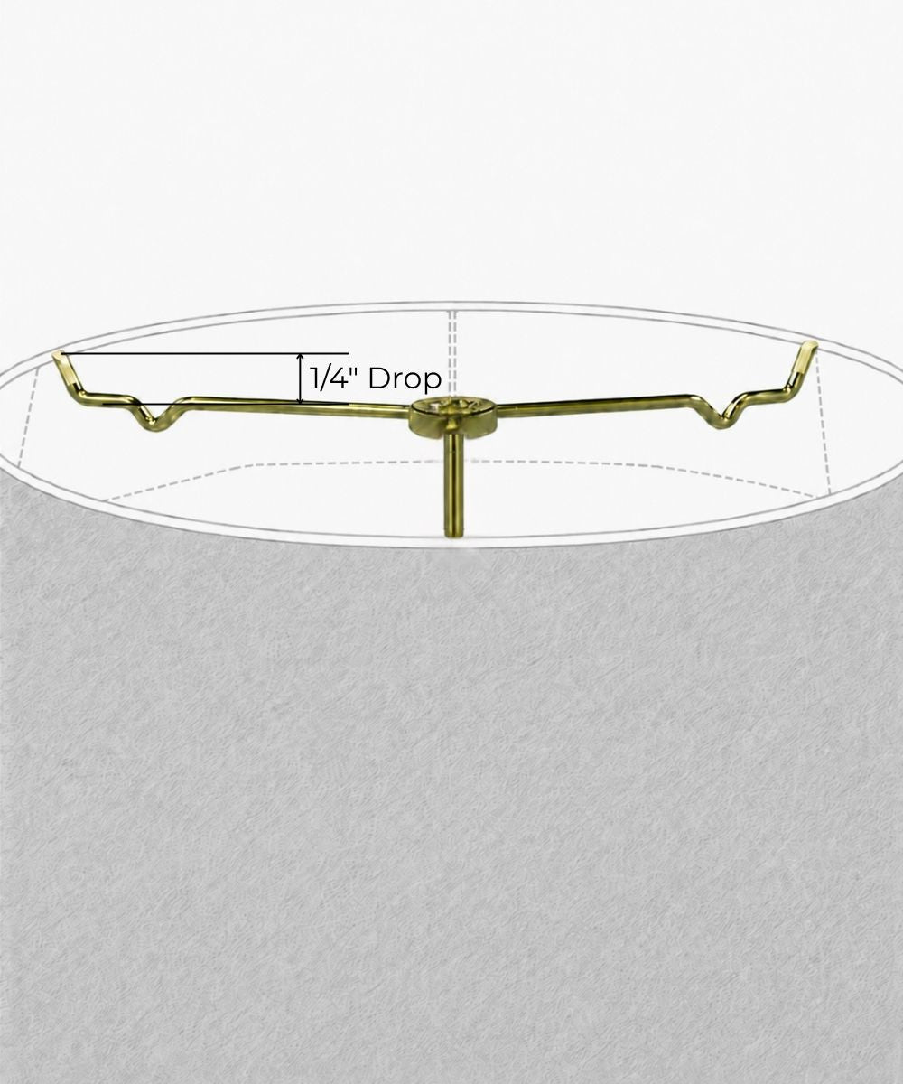 10x12x8 Hardback Shallow Drum Lamp Shade White Linen