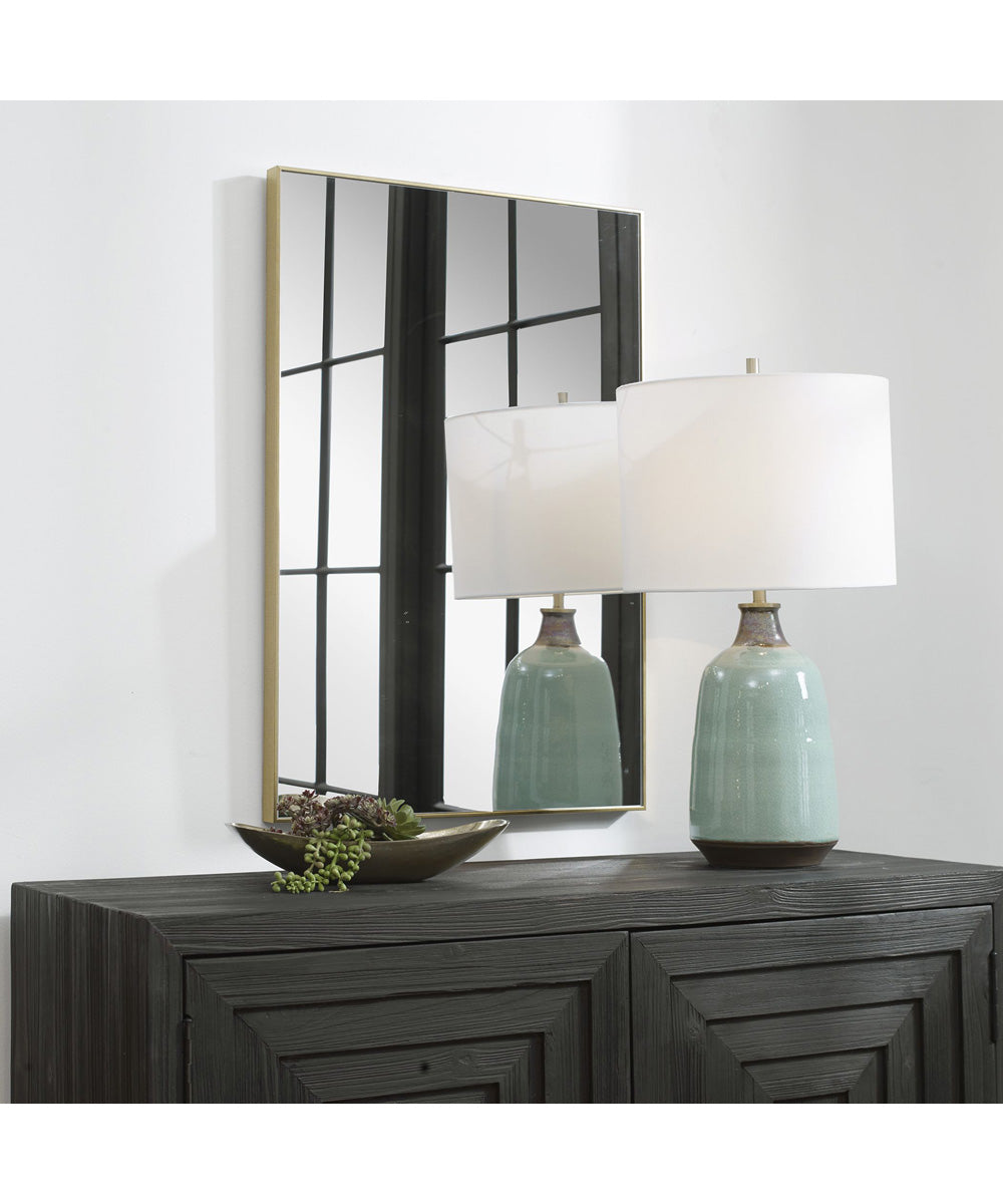 21x31" Wall Mirror with Gold Finish