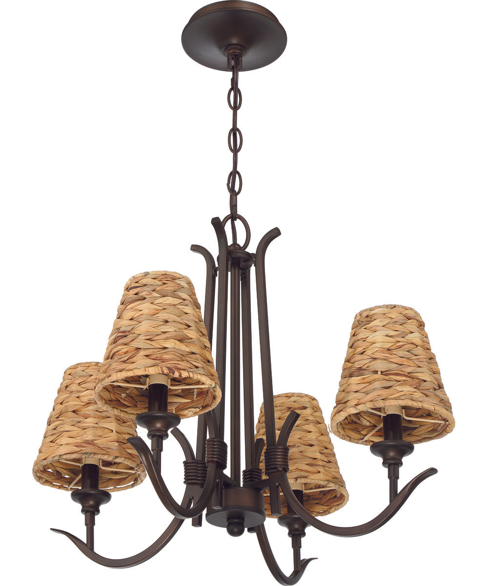 Kokomo 4-Light Lighting Aged Bronze Brushed