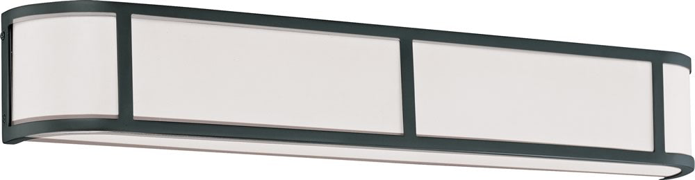 32"W Odeon 4-Light Vanity & Wall Aged Bronze