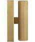 Ian 2-Light Sconce Aged Brass