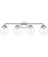 Knoll 4 Light Vanity Chrome