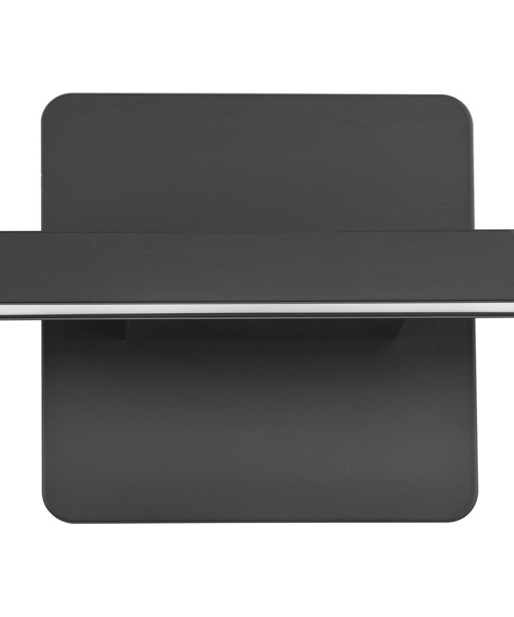 Phase 5 16 in. Slim Modern 3CCT Integrated LED Linear Vanity Light Matte Black