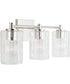 Emerson 3-Light Vanity Polished Nickel