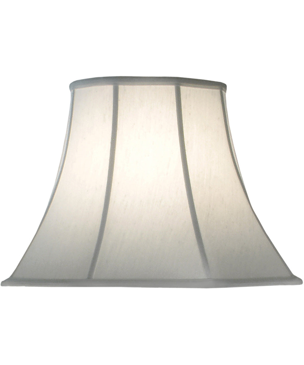 9x18x13 Pearl Supreme Satin Bell Softback Lampshade