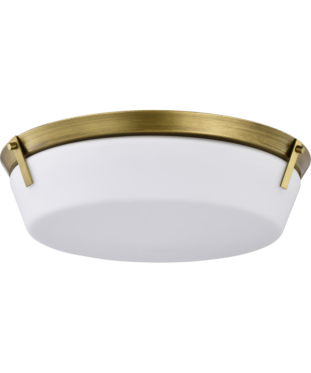 Rowen 4-Light Close-to-Ceiling Natural Brass