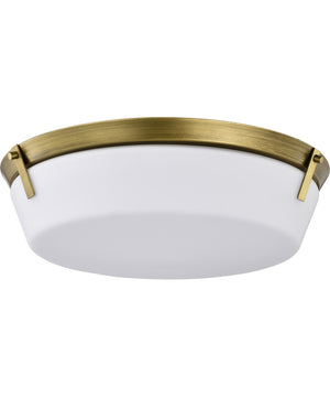 Rowen 4-Light Close-to-Ceiling Natural Brass