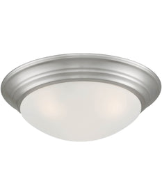 Tap 3 Light Flush Mount Brushed Nickel