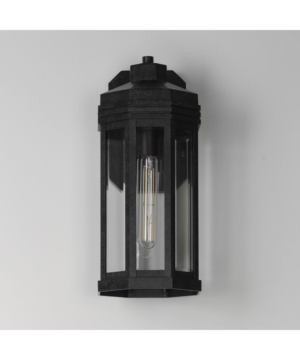 Wright 1-Light Outdoor Wall Sconce Black Patina