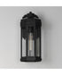 Wright 1-Light Outdoor Wall Sconce Black Patina