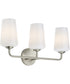 Celino 3-Light Bath & Vanity Brushed Nickel