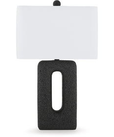 Wimmings Poly Table Lamp Set of 2 Black