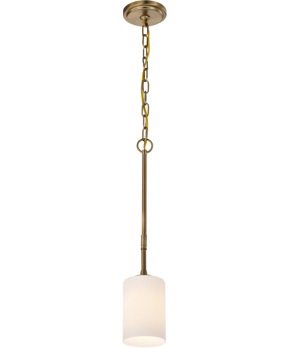 Liam 1-Light Pendant Burnished Brass