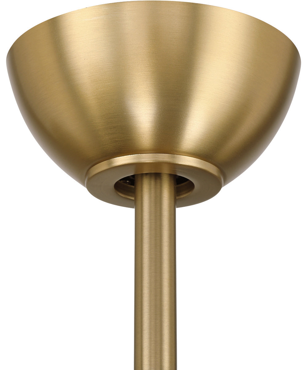 Frye 52" 5-Blade Indoor ceiling Fan 1-Light Fan Satin Brass