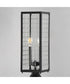 Magnus Outdoor Post Lantern Black