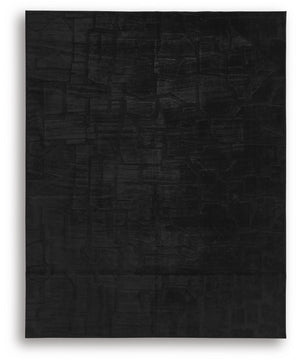 Gibbswell Washable Large Rug Black