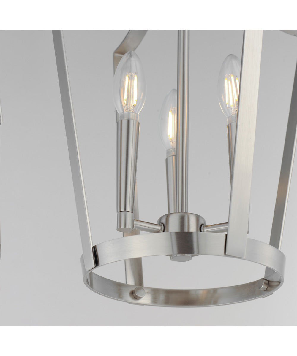 Arden 3-Light Pendant Satin Nickel