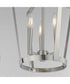 Arden 3-Light Pendant Satin Nickel