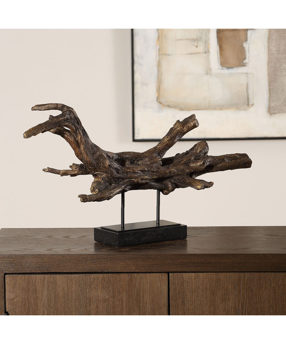 Gilded Sculpture Branch