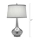27"H 3-Way Table Lamp Antique Nickel