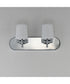 Durham 2-Light Strip Bath Vanity Polished Chrome