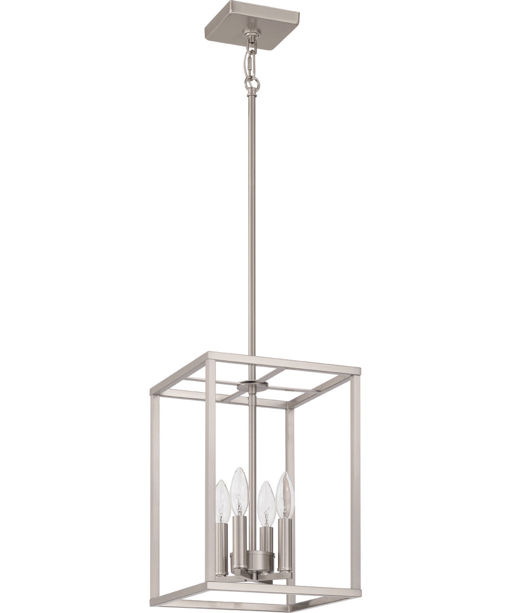 Signature Foyer 4-Light Lighting Brushed Polished Nickel