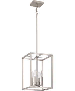 Signature Foyer 4-Light Lighting Brushed Polished Nickel