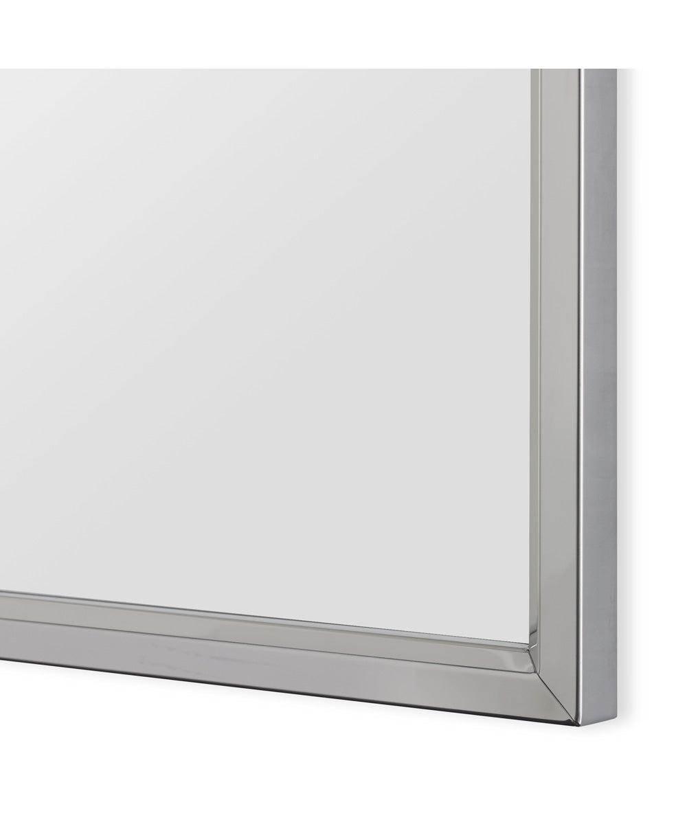 18x30" Wall Mirror in Stainless Steel