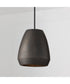 Della 1-Light Pendant Terracotta Umber