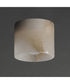 Cava LED Surface Mount White Alabaster