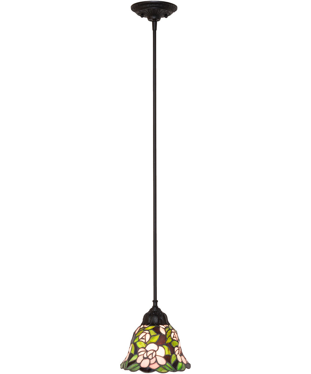 8" Wide Begonia Mini Pendant