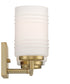 Leavenworth 3 Light Vanity Brushed Gold