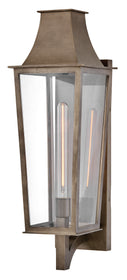 Georgetown Coastal Elements  Coastal Elements 1-Light Large Wall Mount Lantern in Burnished Bronze
