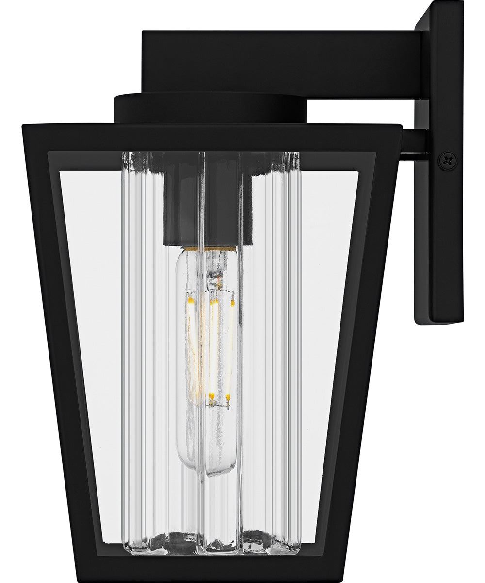 Jett Small 1-light Outdoor Wall Light  Coastal Armour Aluminum Matte Black