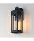 Wright 1-Light Outdoor Wall Sconce Black Patina
