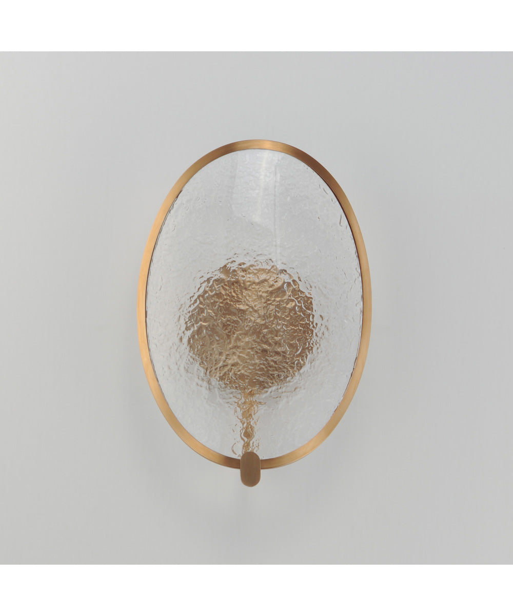 Moonscapes Wall Sconce Brushed Champagne