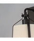Bandera 1-Light Wall Sconce Dark Bronze