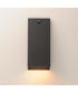 Pathfinder Tall LED Wall Sconce - 5CCT Black