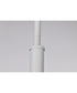 Alexis 1-Light Pendant Matte White
