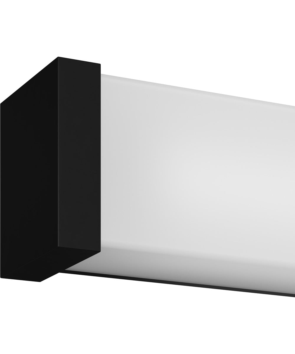 Phase 6.1 24 in. 5CCT Integrated LED Linear Vanity Light Black