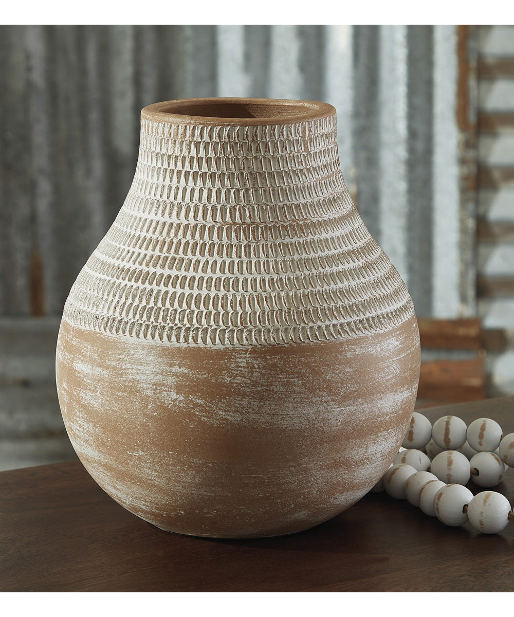 Reclove Vase Distressed White