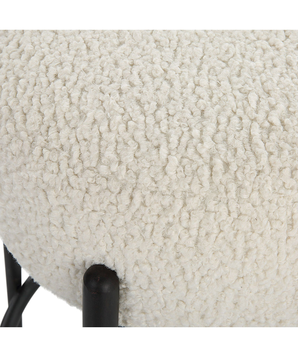 Arles Plush Counter Stool